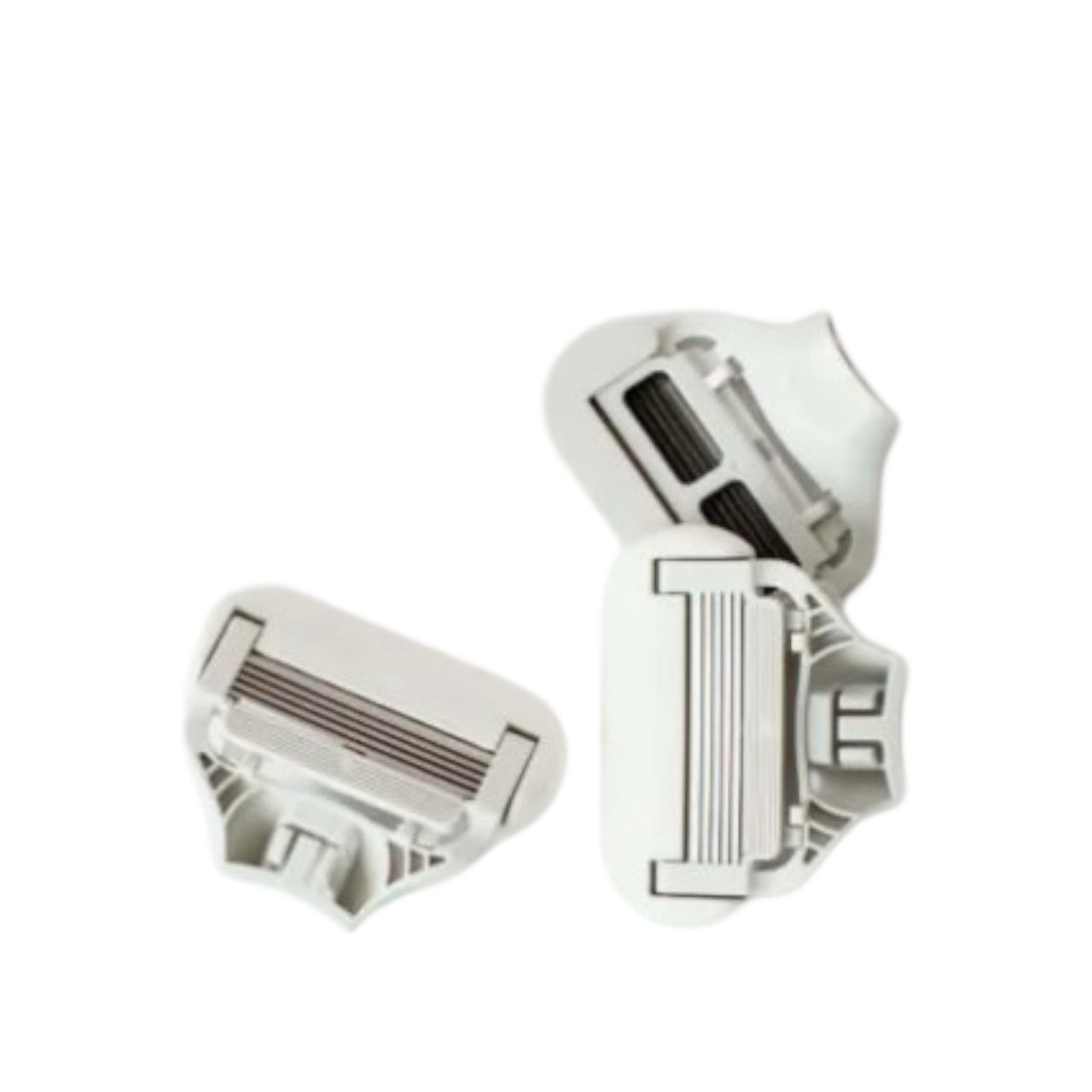 Flamingo Damenrasierer-Set – 5-Klingen-Rasierer + 8 Ersatzklingen | Orange