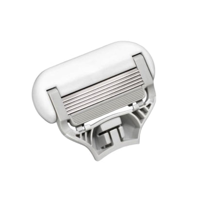 Flamingo Damenrasierer-Set – 5-Klingen-Rasierer + 8 Ersatzklingen | Orange