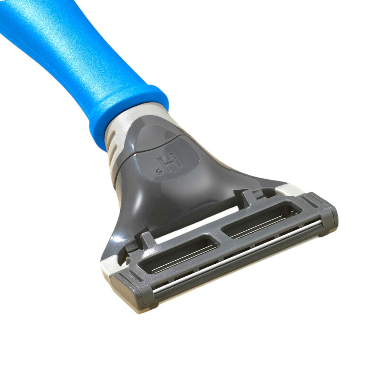 Kit de afeitadora para hombre Harry's azul: afeitadora alemana de 5 hojas + 4 recambios: afeitado suave y cómodo