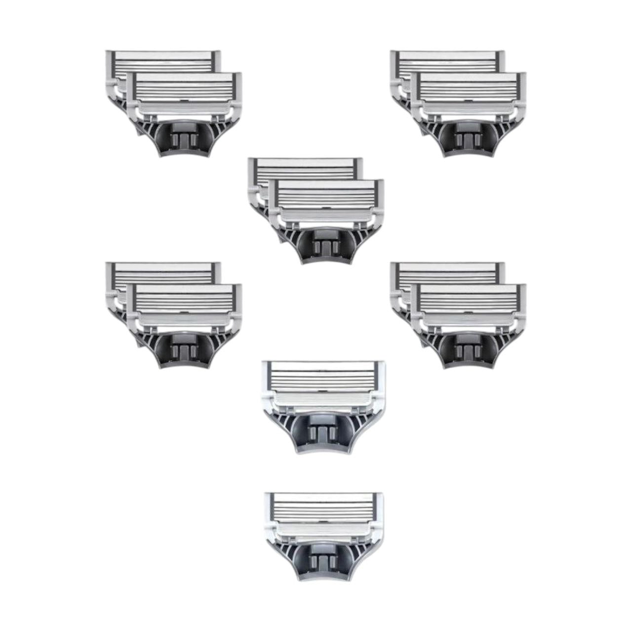 Repuestos de cuchillas de afeitar Harry's para hombre - 12 unidades | Cartuchos de afeitado de 5 hojas